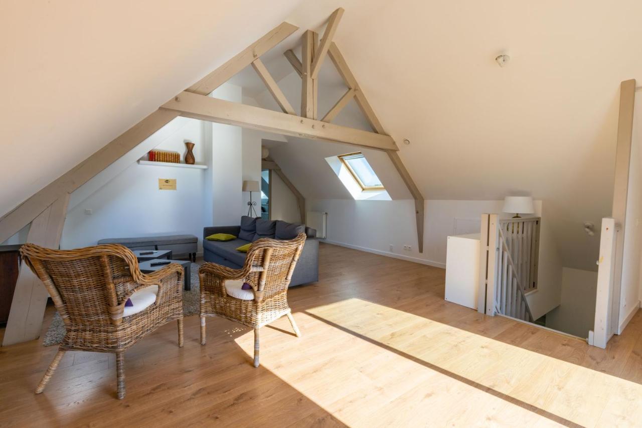 Appartement Des Grands Champs Avec Terrasse サン・テニャン エクステリア 写真