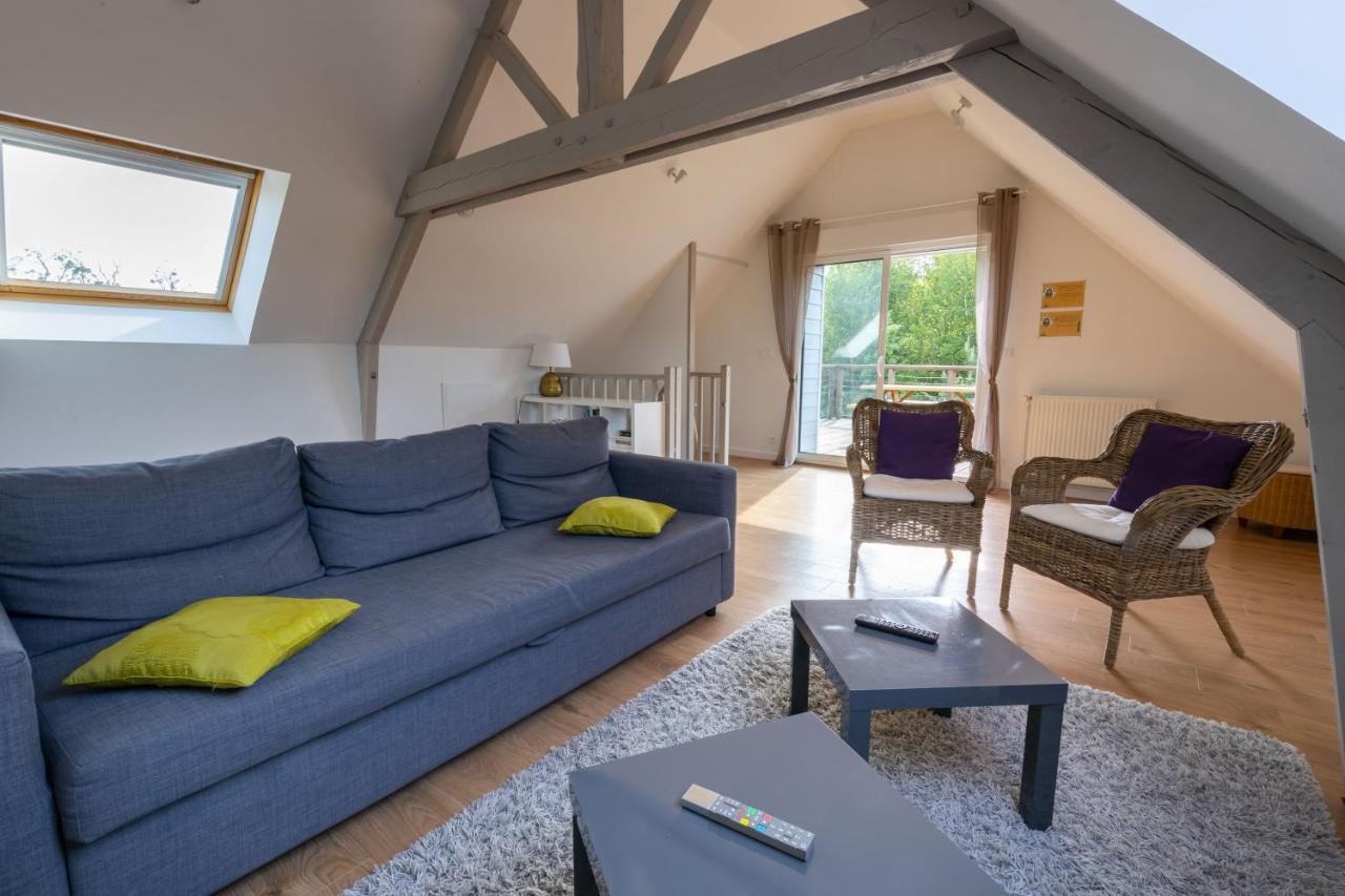 Appartement Des Grands Champs Avec Terrasse サン・テニャン エクステリア 写真